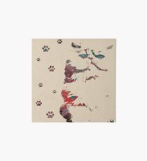 Grumpy Cool Cat Art Board