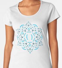 Code Mandala - React Framework Women's Premium T-Shirt
