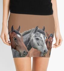 Skyler Hope Horses Mini Skirt