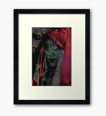 Sardinian woman Framed Print
