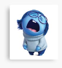 Sad Canvas Print