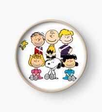 Charlie Brown, Snoopy and Peanuts Gang Clock