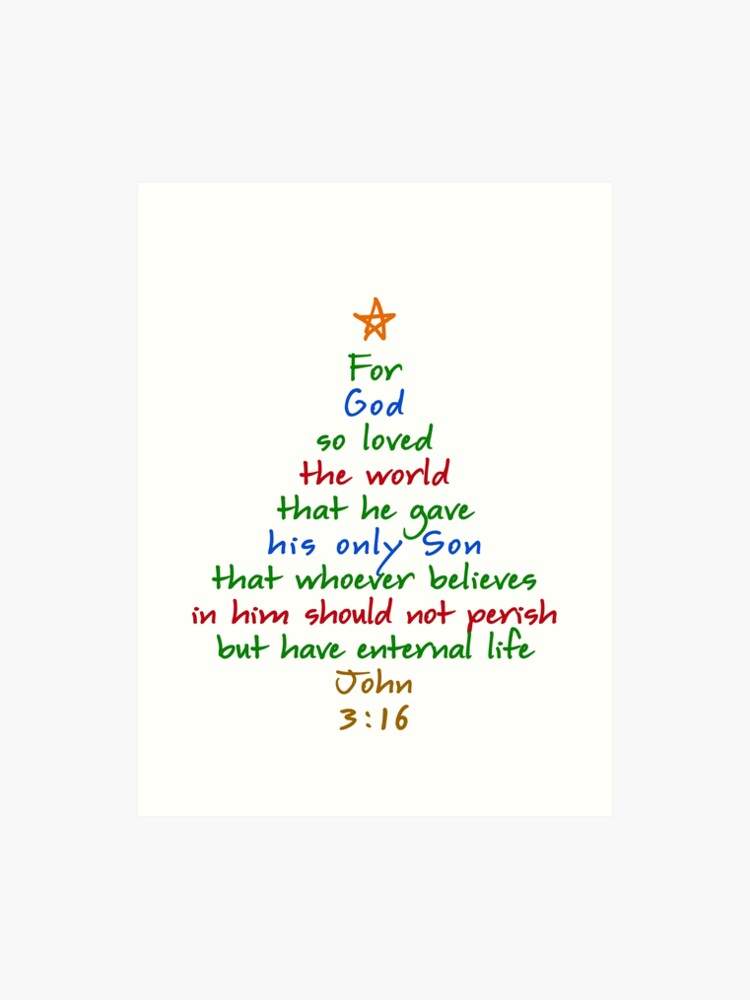 christmas tree verse