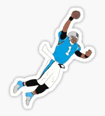 Cam Newton Dunk Sticker