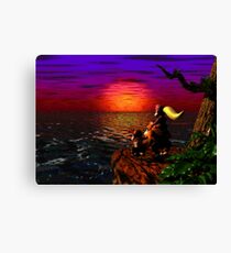 Lienzo Donkey Kong Sunset