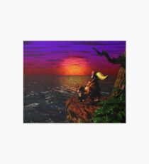 Donkey Kong Sunset Art Board