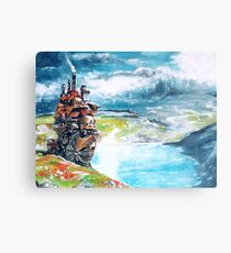 Howl's Moving Castle Metal Print