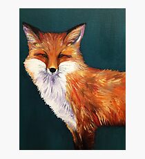 Sly Fox Photographic Print