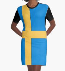 Sweden Graphic T-Shirt Dress