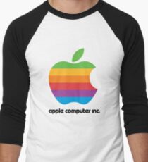 Apple Computers Inc Men's Baseball ¾ T-Shirt