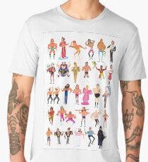 Wrestler Mania Men's Premium T-Shirt