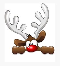 Red Nose Photographic Print
