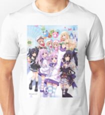 Hyperdimension Neptunia Re;Birth 2 main cast Unisex T-Shirt
