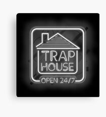 Welcome to the trap house - open 247 Canvas Print