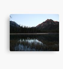 Mcdonald Lake Canvas Print