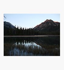 Mcdonald Lake Photographic Print
