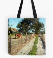 Short Road Tote Bag