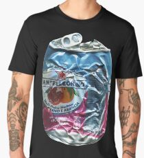 SANPELLEGRINO - Crushed Tin - Pomegranate & Orange Men's Premium T-Shirt