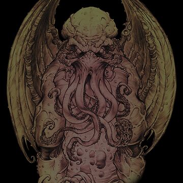 Artwork thumbnail, Cthulhu - God Of Cosmic Horror by creepyseb