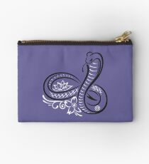 Snake, cobra, with infinity symbol. Studio Pouch
