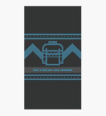 The Treachery of Sweater Shirts Photographic Print