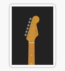 Stratocaster Guitar 2 Sticker