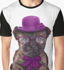 Drawing Puppy Cairn Terrier Graphic T-Shirt