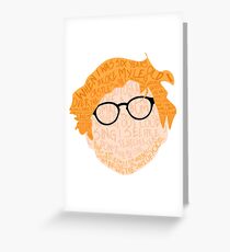 Sheeran Songs Greeting Card