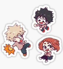 My hero academia chibi Sticker