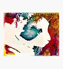 "The Lion The Beast The Beat" Calico Cat Photographic Print