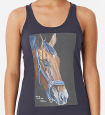 Ein Pferdekopf Tanktop für Frauen
