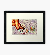 Ball of Fun Framed Print