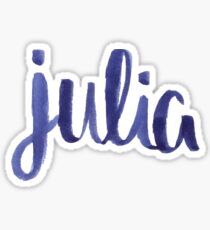 Julia Sticker