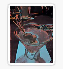 Martini Madness 3 Original Photography by Tony DuPuis Sticker