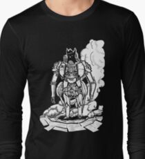 Penguin Wearing Exoskeleton Long Sleeve T-Shirt