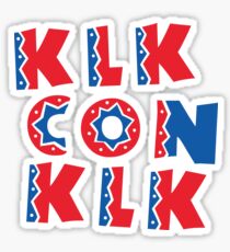 KLK Con KLK Dominican Republic T Shirts & Gifts Sticker