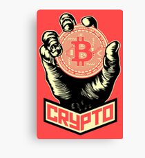 CRYPTO Canvas Print