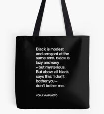 Bolsa de tela YOHJI YAMAMOTO NEGRO LO ES TODO