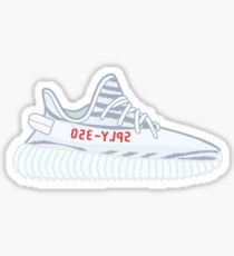Yeezy Boost 350 V2 | Blaue Tönung Sticker
