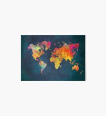 World Map Art Board