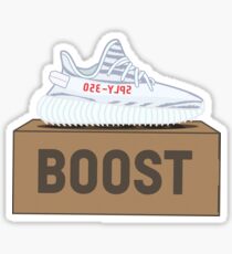 Yeezy Boost 350 V2 | Blaue Tönungsbox Sticker