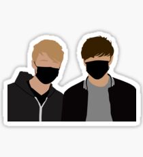 Sam and Colby Sticker
