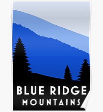 Blue Ridge Mountains Poster