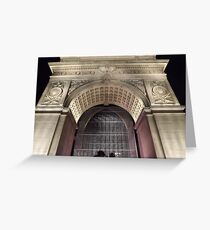 Classic Architecture, Greenwich Village, New York City Greeting Card