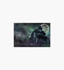 The Haunted House Paranormal Art Board