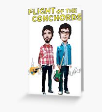 Flight Of The Conchords Greeting Card