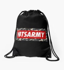 #BTSArmy Printed Drawstring Bag