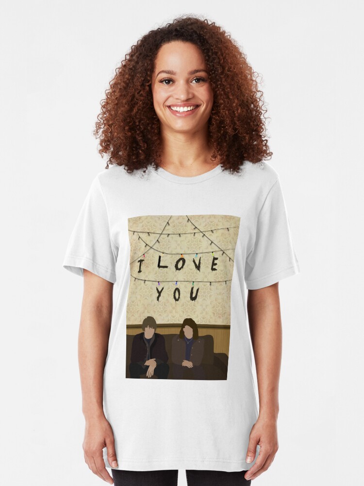 Stranger Things I Love You Nancy Wheeler Jonathan Byers T