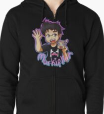 Hello Everybody! Zipped Hoodie