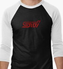 Subaru STI Men's Baseball ¾ T-Shirt